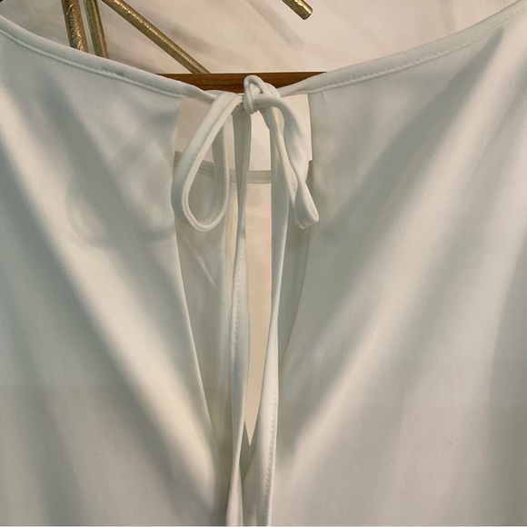 R&M RICHARDS RHINESTONE WAIST,KEYHOLE CUTOUT NECK,MAXI DRESS - Picture 5 of 6